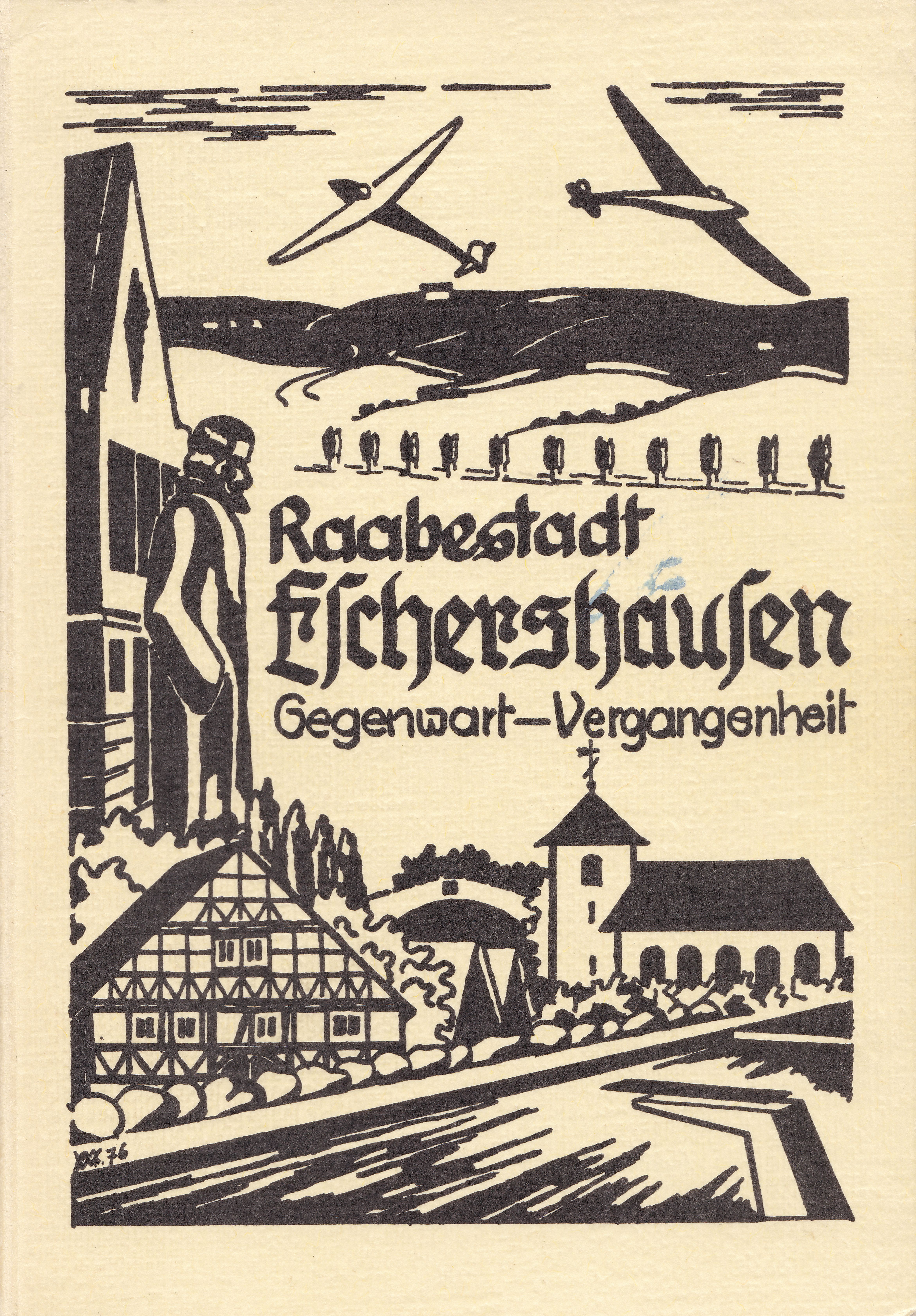 Frontseite des Buchs Raabestadt Eschershausen 1977
